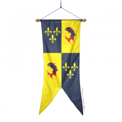 Oriflamme Dauphiné province française Drapeaux Unic