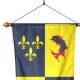 Oriflamme Dauphiné province française Drapeaux Unic