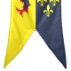 Oriflamme Dauphiné province française Drapeaux Unic