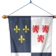 Oriflamme Picardie province française Drapeaux Unic