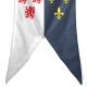 Oriflamme Picardie province française Drapeaux Unic