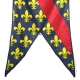 Oriflamme Bourbonnais province française Drapeaux Unic