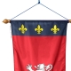 Oriflamme Lyonnais province française Drapeaux Unic