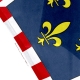 Drapeau Bourgogne drapeaux regionaux Unic