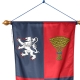 Oriflamme Gascogne province française Drapeaux Unic