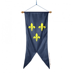 Oriflamme Ile de France province française Drapeaux Unic