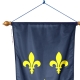 Oriflamme Ile de France province française Drapeaux Unic