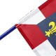 Drapeau Touraine dans drapeaux provinces France Unic