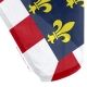 Drapeau Touraine dans drapeaux provinces France Unic