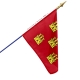 Drapeau Poitou drapeaux des provinces françaises Unic