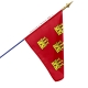 Drapeau Poitou drapeaux des provinces françaises Unic
