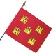 Drapeau Poitou drapeaux des provinces françaises Unic