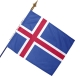 Drapeau Islande tous les drapeaux pays Unic