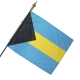 Drapeau Bahamas drapeau du monde Unic