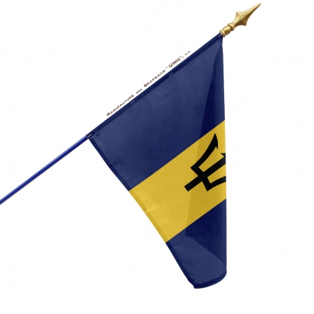 Drapeau Barbade drapeau du monde Unic