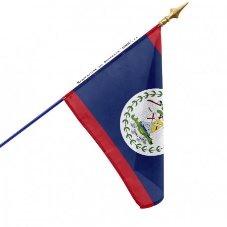 Drapeau Belize drapeaux Unic