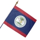 Drapeau Belize drapeaux Unic