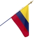 Drapeau Colombie tous les drapeaux Unic