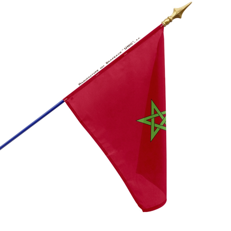 Mini drapeau Maroc - MaxFlags - Monsieur-des-Drapeaux
