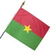 Drapeau Burkina Faso tous les drapeaux Unic