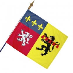 Drapeau Rhône historique