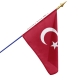 Drapeau Turquie drapeaux des pays d'Asie