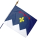 Drapeau Alpes de Haute Provence historique