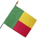 Drapeau Benin drapeau du monde Unic
