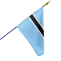 Drapeau Botswana drapeau du monde Unic