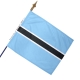 Drapeau Botswana drapeau du monde Unic