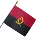 Drapeau Angola drapeau du monde Unic