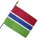 Drapeau Gambie tous les drapeaux Unic