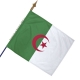 Drapeau Algerie drapeau du monde Unic