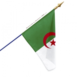 Drapeau Algerie drapeau du monde Unic