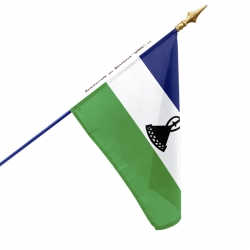 Drapeau Lesotho tous les drapeaux des pays Unic