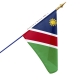 Drapeau Namibie tous les drapeaux pays d'Afrique Unic