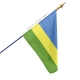 Drapeau Rwanda dans drapeaux pays d'Afrique