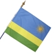 Drapeau Rwanda dans drapeaux pays d'Afrique