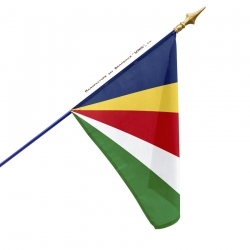 Drapeau Seychelles dans drapeaux pays d'Afrique