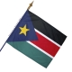 Drapeau Soudan du Sud dans drapeaux des pays d'Afrique