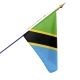 Drapeau Tanzanie dans drapeaux des pays d'Afrique Unic