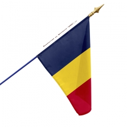 Drapeau Tchad dans drapeaux des Pays d'Afrique