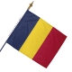 Drapeau Tchad dans drapeaux des Pays d'Afrique