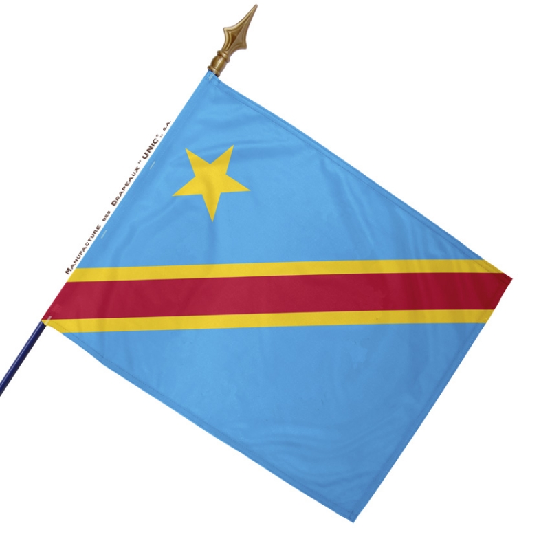Drapeau de la République Démocratique du Congo - Mon Drapeau