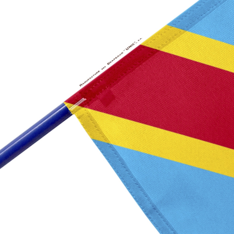 Pavillon RDC Congo drapeau pays disponible en plusieurs tailles