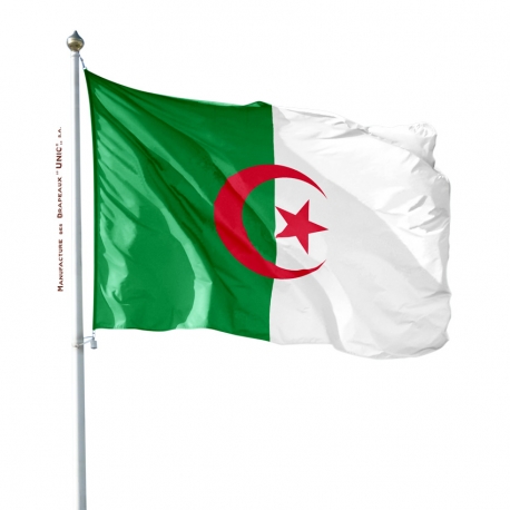 Pavillon Algerie drapeau pays Unic