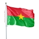 Pavillon Burkina Faso drapeau du monde Unic