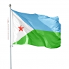 Pavillon Djibouti dans drapeaux Pays d'Afrique