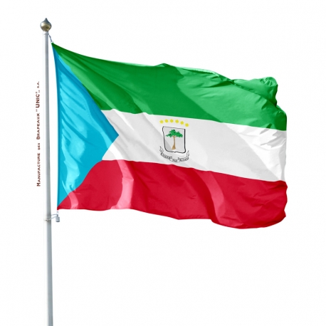 Pavillon Guinee Equatoriale drapeau des pays Unic