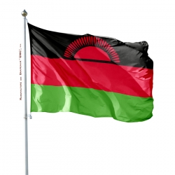 Pavillon Malawi dans drapeaux du monde Drapeaux Unic